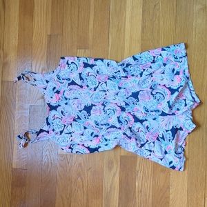 Lilly Pulitzer Girls L Romper 100% cotton